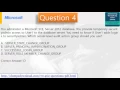 Get Real Exam Question And Answers For Microsoft 70-462