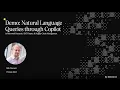 Natural Language Queries demo in Dynamics 365 Finance and Supply Chain Management Sikich
