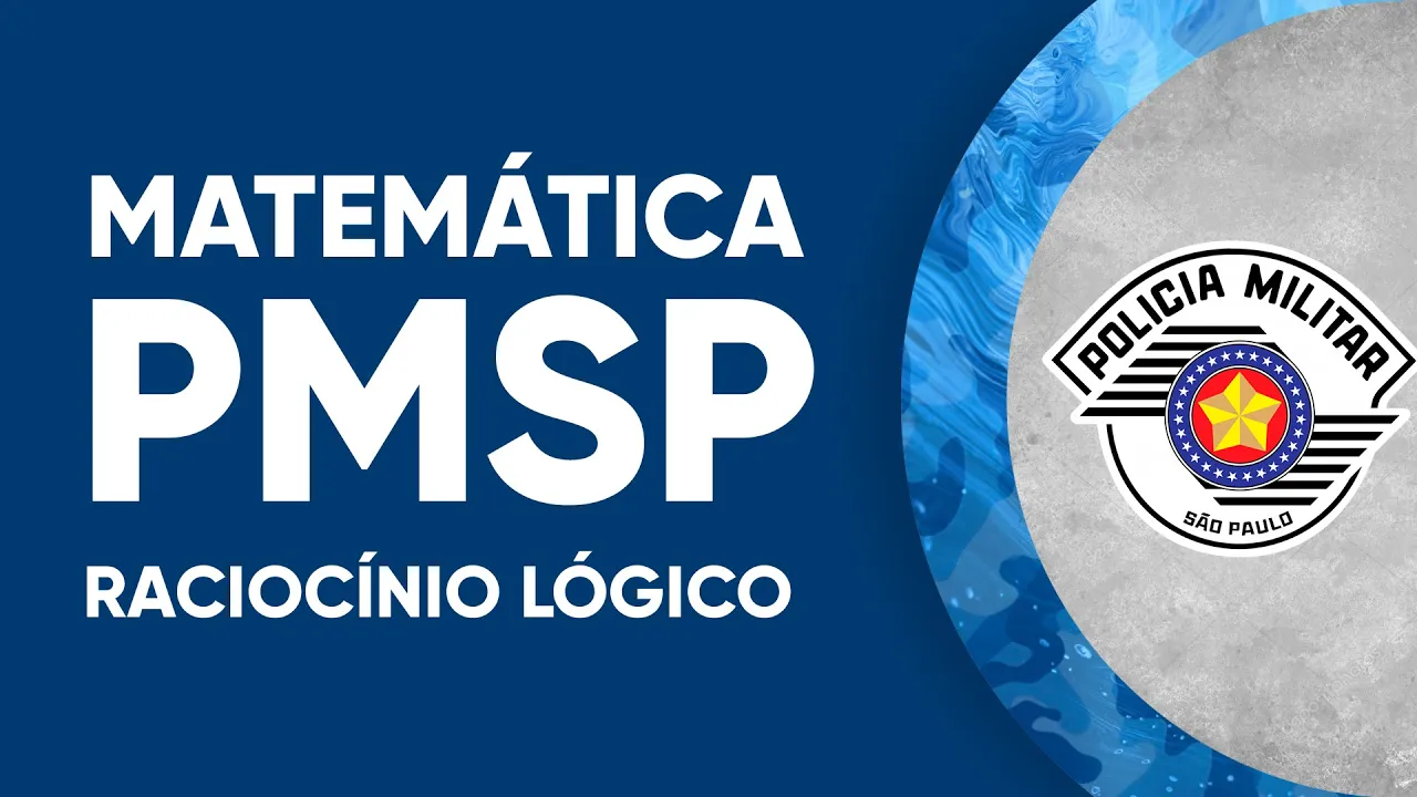 MATEMÁTICA PMSP 2022 - RACIOCÍNIO LÓGICO (FGV)