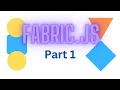Fabric js Course Part 1 Project Demo Setup Background Image Canvas Events
