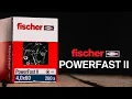 fischer PowerFast II Woodscrew The Ultimate Solution for Faster Stronger Fixing