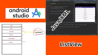 How to Create a ListView in Android Studio Java XML Mobile Computing Code Lounge