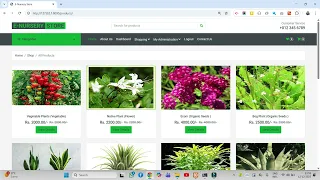 E-Nursery Store - Python Django Project Source Code
