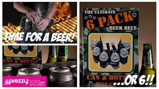6 Pack Beer Belt - Be Ready For Drinking Action Any Time