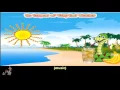 The serpent of very hot weather Nursery Rhyme for children La serpiente de tierra Caliente1