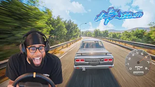 THE SENSE OF SPEED IN THIS NEW GAME IS INSANE!!!! | Touge Attack