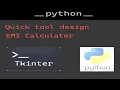 Quick Python Tutorial Beginner friendly project EMI Calculator with GUI