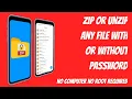 Extract any password protected Files Games without password on Android English and Hindi