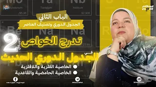 تدرج الخواص في الجدول الدوري الخاصية الفلزية واللافلزية والحامضية والقاعدية كيمياء تانية ثانوي  تدرج الخواص في الجدول الدوري الخاصية الفلزية واللافلزية والحامضية والقاعدية كيمياء تانية ثانوي