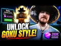 How to get the Goku support style in aopg