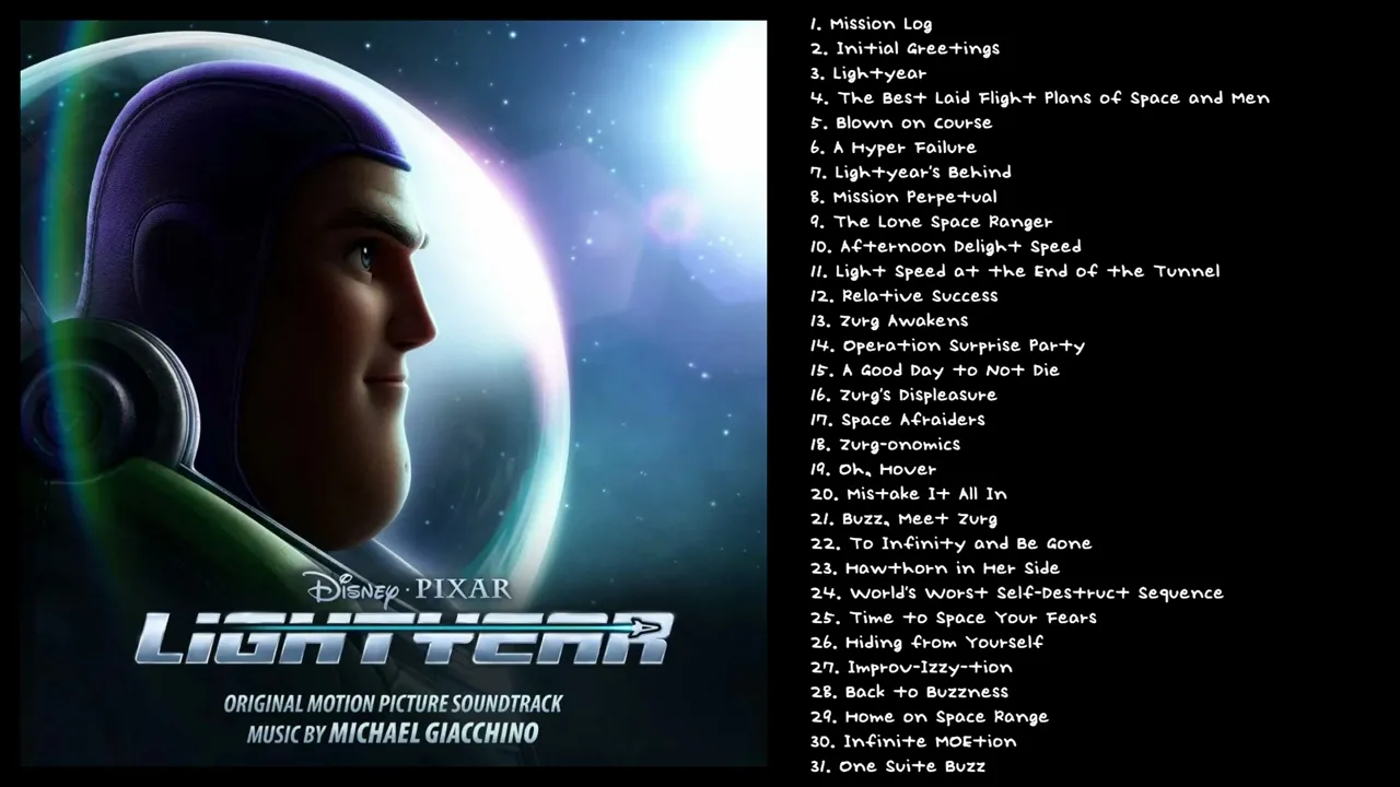 L i g h t y e a r OST | Original Motion Picture Soundtrack from the Disney/Pixar animation