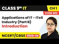 Applications of IT - ITeS Industry