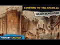 Storming of the Bastille in the French Revolution - Infographic