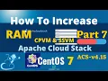 How To Increase RAM Size SSVM and CPVM From Apache Cloud Stack - Part 7