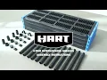 HART 4 Tier Interlocking Shelf