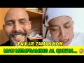 Al qur'an tidak akan ada kalau nabi Muhammad tidak ada... 