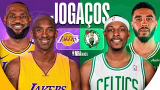 Os melhores confrontos entre LAKERS e CELTICS na NBA! 🏀