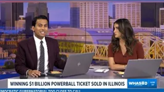 The winning 1 billion lottery ticket was sold in Illinois