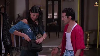 ظرف طارق   هي الشنطة دي منفدة على الدولاب ولا ايه  دندنها