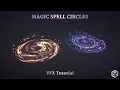 Magic Spell Circle VFX For Unity Shader Graph Tutorial
