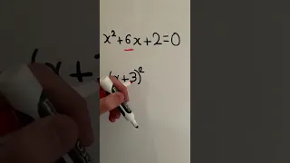 Here s how You Complete The square