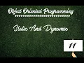 Static and Dynamic Binding in OOP 11