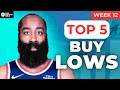 Top 5 Buy Lows Week 12 Trade Targets NBA Fantasy Basketball
