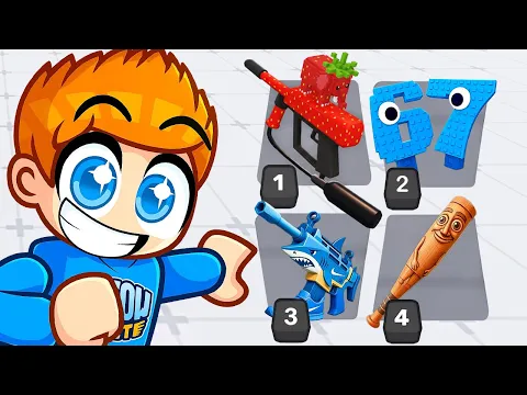 Video Thumbnail: Testuje BRONIE BRAINROT 67, TUNG SAHUR i inne w Roblox Rivals!