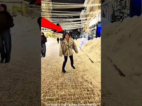 She Thought the Snow Was Soft! 😂☃️ #shorts