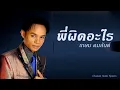 พี่ผิดอะไร - เกษม คมสันต์ [Audio]
