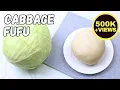 Cabbage Fufu || How to make Cabbage fufu || Low carb diet || Gluten-free diet