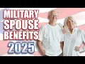 The BEST Military Spouse Benefits for 2025