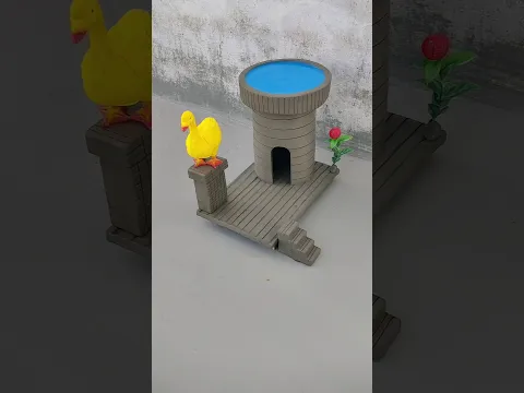 destroying a beautiful miniature clay house 😱#shorts