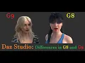 Daz Studio COMPARE G8 and G9
