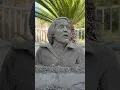 Making the trumpet meme guy out of sand