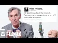 Download Bill Nye Answers Even More Science Questions From Twitter | Tech Support | WIRED mp4 3gp mp3 videos - waplic
