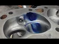 World Sportsman 2 cylinder heads ported flows Bowtie iron intake manifold and wet flow experiment