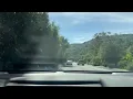 San Jose to Santa Cruz Drive Clear Skies Afternoon Highway 17 Traffic