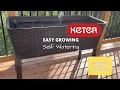 Keter Easy Growing Self Watering Raised Bed How To Garden Beginners