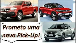 As Novas Pick Ups prometidas para 2019 em diante