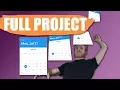 Adding Date Time Pickers Vue js Vuetify Firebase FULL PROJECT