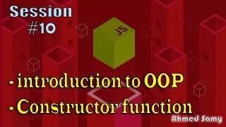 JavaScript Session 10 - introduction to OOP