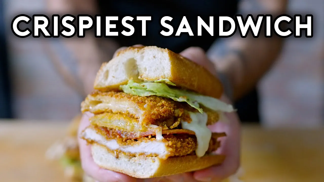 How to Make the Crispiest Sandwich from "They Kidnapped my Son on Christmas"   Binging with Babish