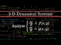 Introducing 2-dimensional Dynamical Systems Nonlinear Dynamics