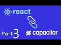 React With Ionic Capacitor Build Electron exe Part-3