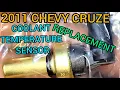 How to replace coolant temperature sensor on 2011 chevy cruze diy