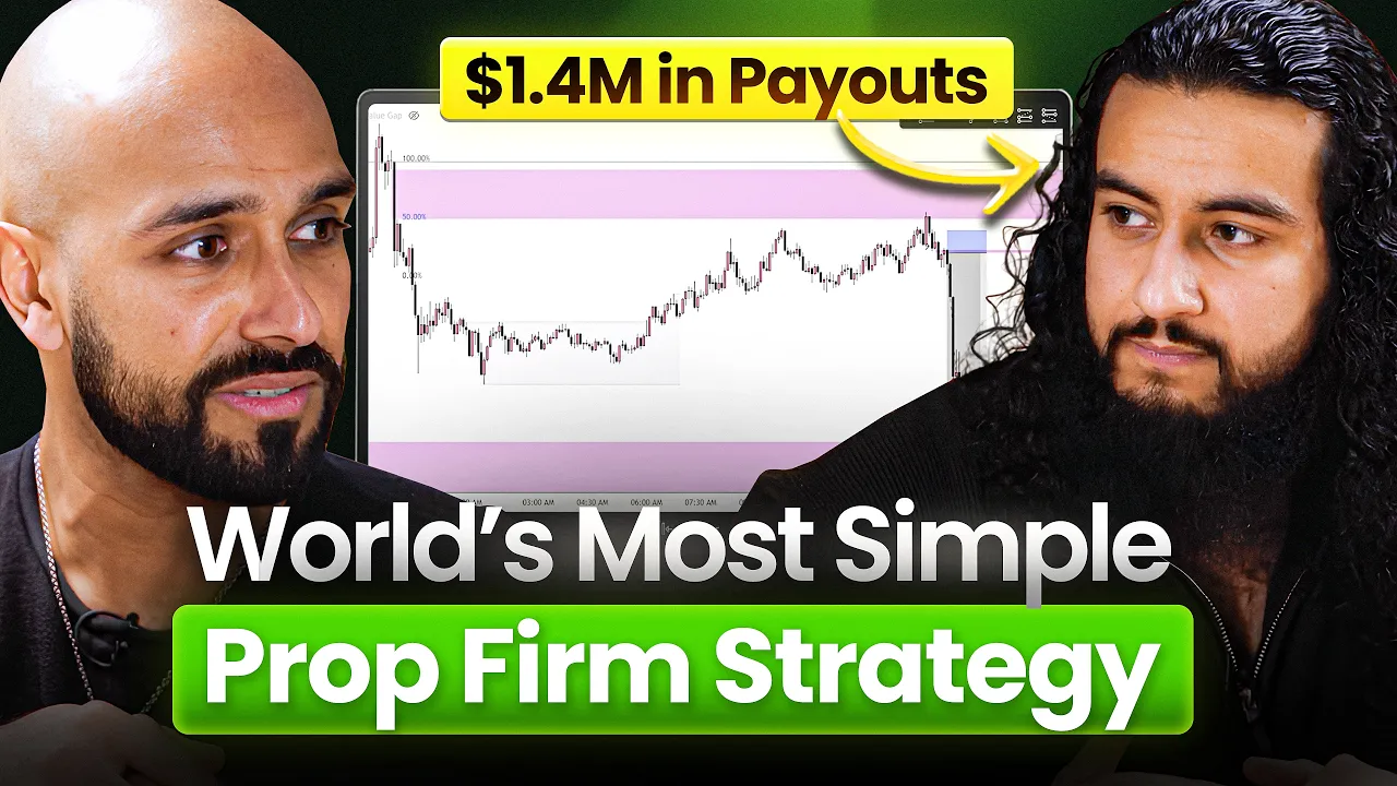 The EXACT 1 Minute Strategy Behind $1.4M In Prop Firm Payouts: video thumbnail