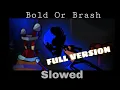 Friday Night Funkin' - Bold Or Brash -FULL VERSION- (Slowed) / Mistful Crimson Morning Mod