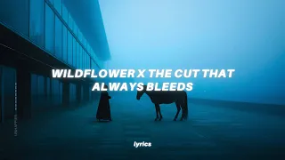 The Cut That Always Bleeds X WILDFLOWER Lyrics Tiktok Mashup Billie Eilish Conan Gray 