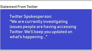 Twitter Outage Story